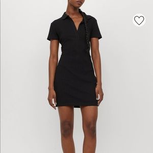 H&M Small ribbed dress EUC